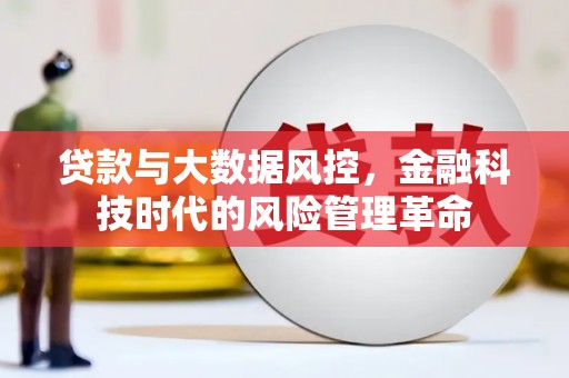 黄骅贷款与大数据风控，金融科技时代的风险管理革命
