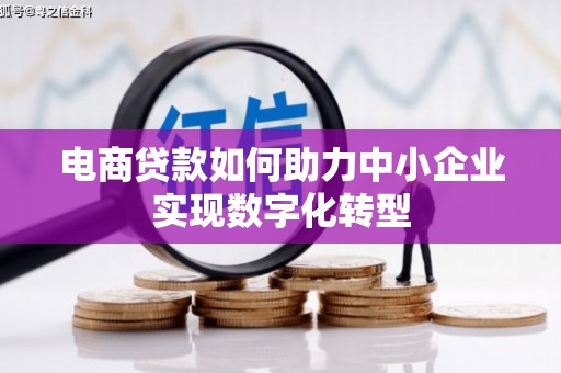 石屏电商贷款如何助力中小企业实现数字化转型