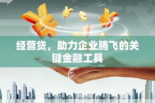 龙口经营贷，助力企业腾飞的关键金融工具