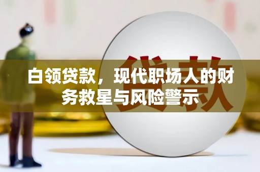玉山白领贷款，现代职场人的财务救星与风险警示