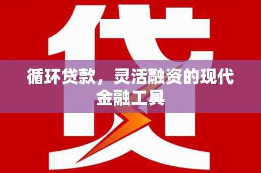 合山循环贷款，灵活融资的现代金融工具
