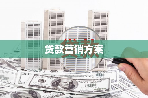 海盐贷款营销方案