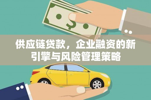 泰来供应链贷款，企业融资的新引擎与风险管理策略
