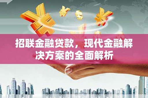 白玉招联金融贷款，现代金融解决方案的全面解析