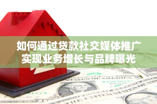 双塔如何通过贷款社交媒体推广实现业务增长与品牌曝光