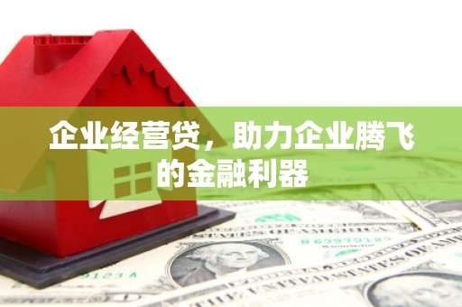 襄州企业经营贷，助力企业腾飞的金融利器