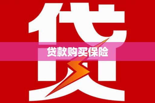 潜山贷款购买保险