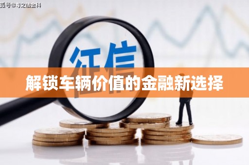 西畴解锁车辆价值的金融新选择