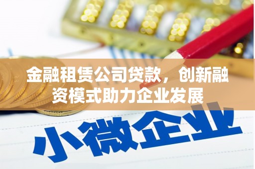 新洲金融租赁公司贷款，创新融资模式助力企业发展